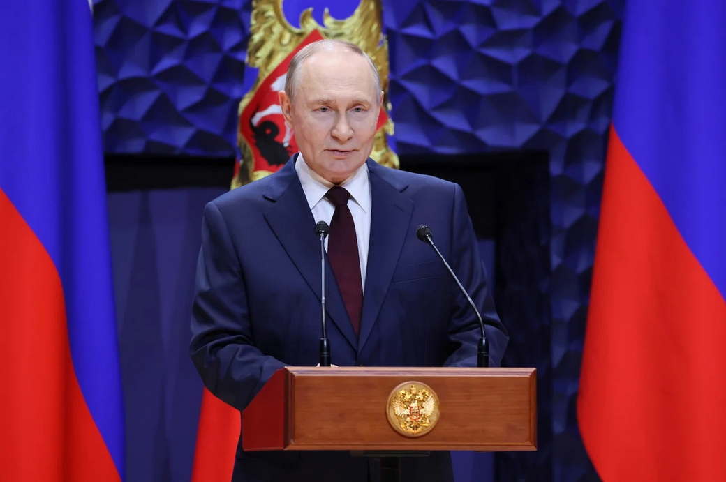 Путин поздравил Космические войска с профессиональным праздником