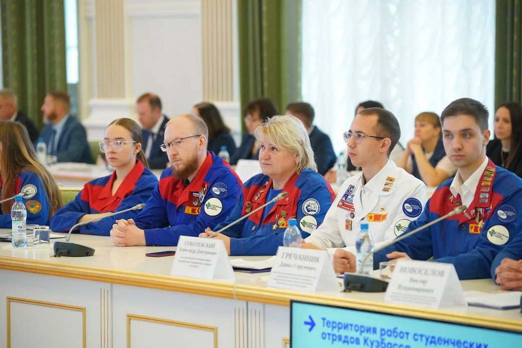 Губернатор Илья Середюк: кузбасские студотряды помогут закрыть дефицит кадров на объектах региона