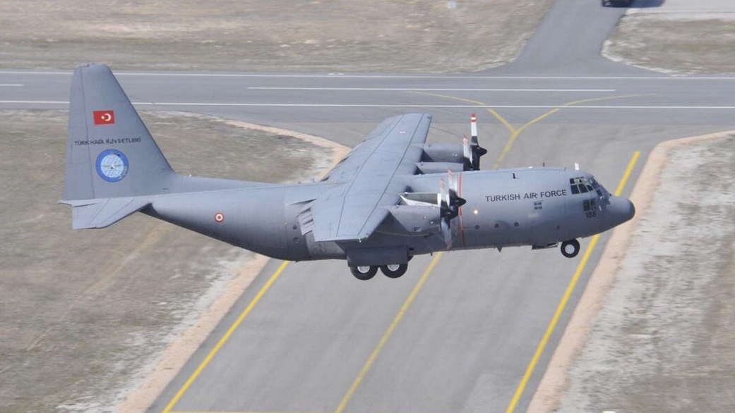 Появились кадры падения турецкого C-130 в Грузии