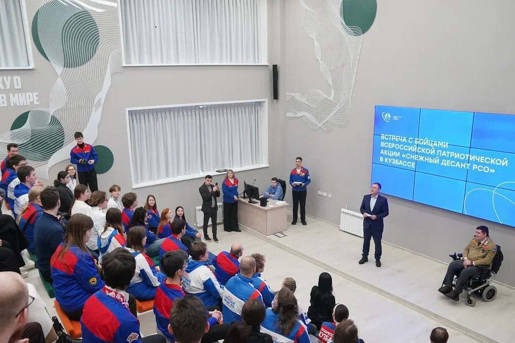 Впервые в России в Кузбассе жители определили самый заботливый отряд «Снежного десанта РСО»
