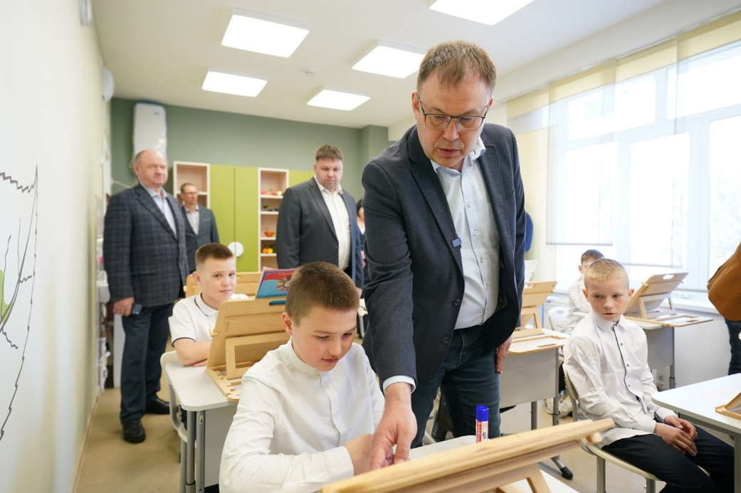 В деревне Береговая Кемеровского округа открылась современная начальная школа на 160 мест