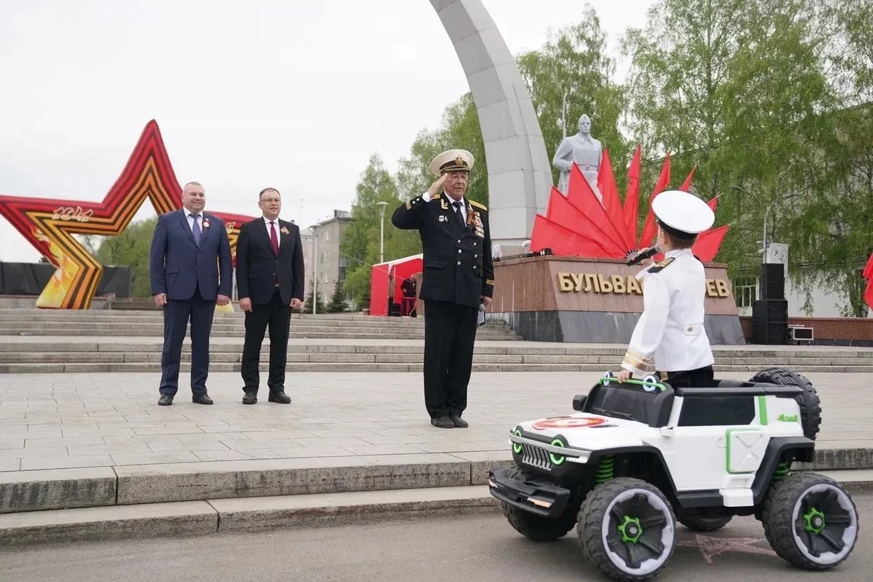 Юное поколение Новокузнецка включилось в празднование Дня Победы Юное поколение Новокузнецка включилось в празднование Дня Победы