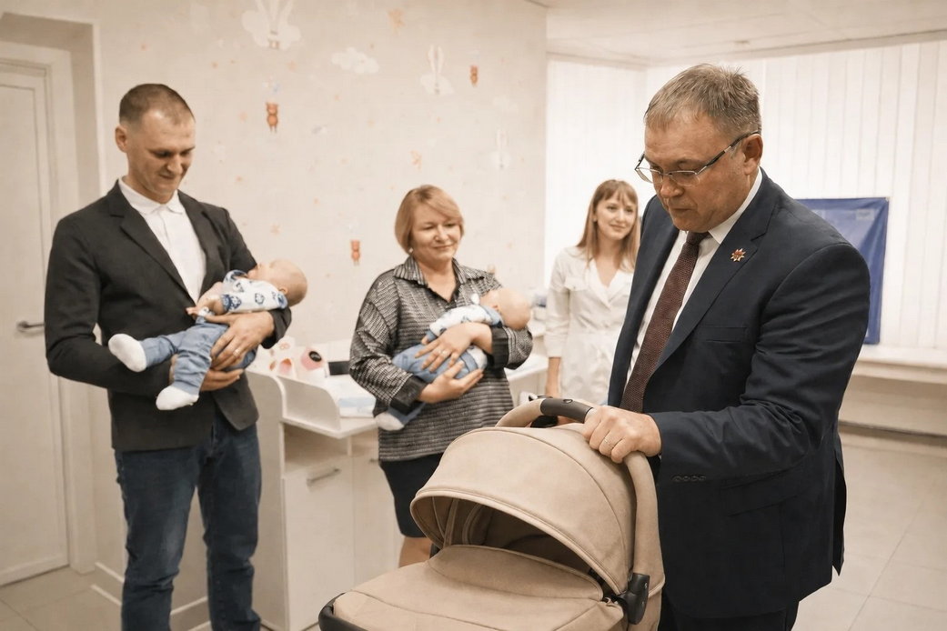 Илья Середюк: более 470 кузбасских семей получили предметы первой необходимости в пунктах проката для новорожденных