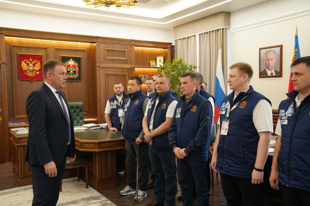 Стартовал четвертый модуль губернаторской программы «СВОи Герои. КуZбасс» Стартовал четвертый модуль губернаторской программы «СВОи Герои. КуZбасс»
