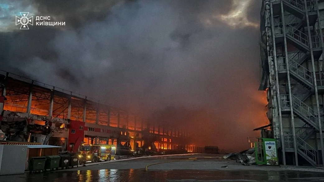 Появились фото ада в Киеве после самого массированного удара ВС РФ с начала СВО