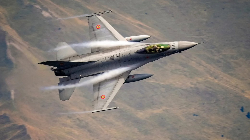 На Украине разбился истребитель F-16