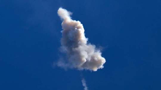Над Черным морем уничтожены три ракеты FP-5 «Фламинго» Над Черным морем уничтожены три ракеты FP-5 «Фламинго»