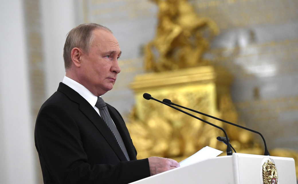 В.Путин: Встреча с выпускниками военных вузов