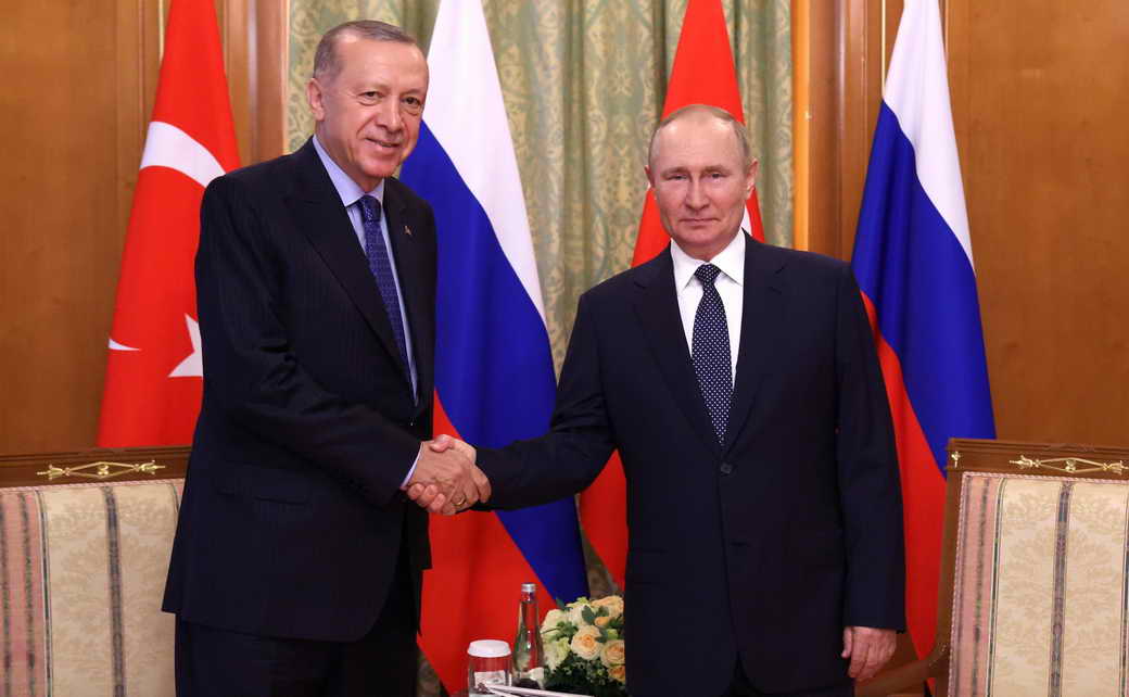 Владимир Путин: Беседа с Президентом Турции Реджепом Тайипом Эрдоганом Владимир Путин: Беседа с Президентом Турции Реджепом Тайипом Эрдоганом