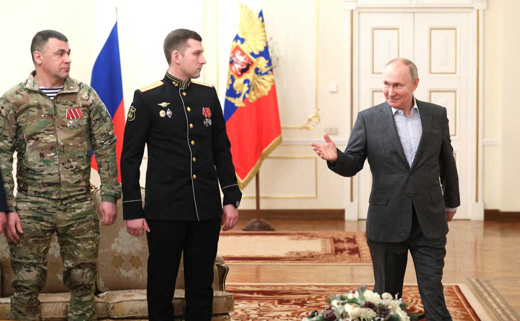 Встреча Владимира Путина с военнослужащими – участниками СВО