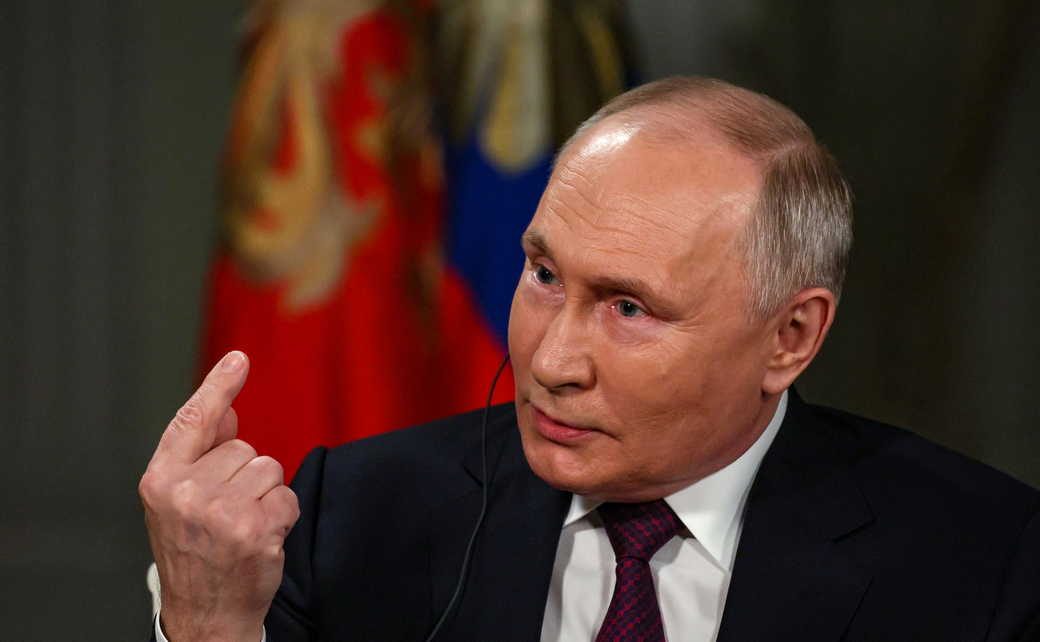 Владимир Путин ответил на вопросы Такера Карлсона