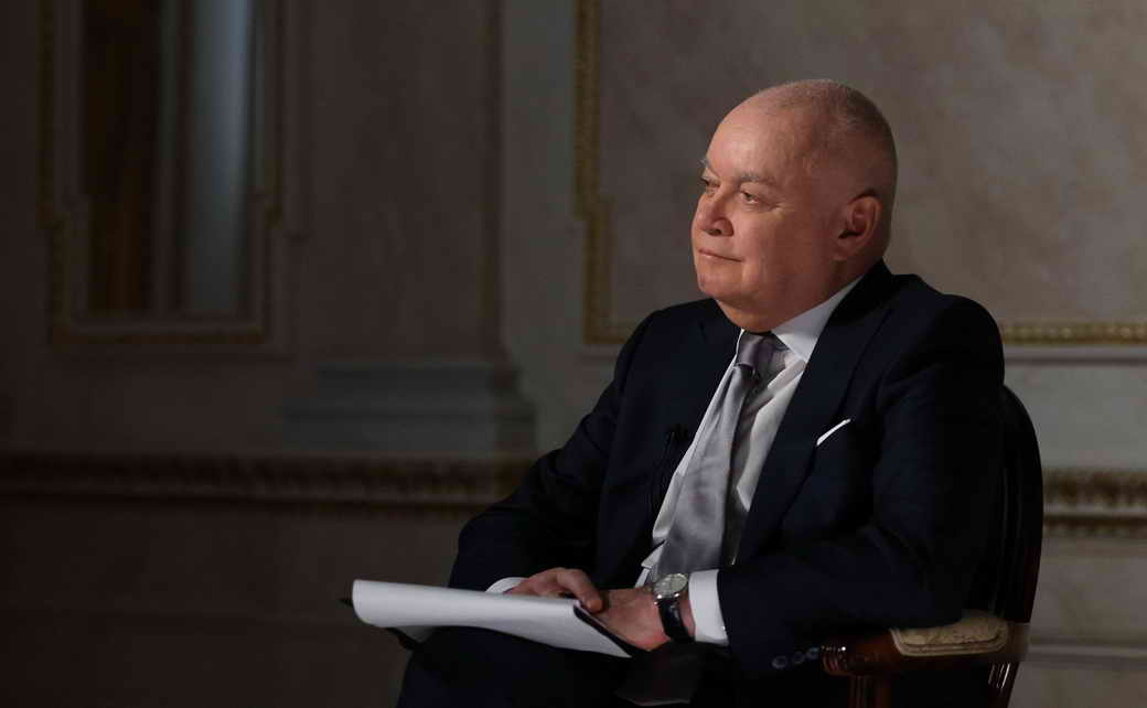 Владимир Путин ответил на вопросы Дмитрия Киселёва Владимир Путин ответил на вопросы Дмитрия Киселёва