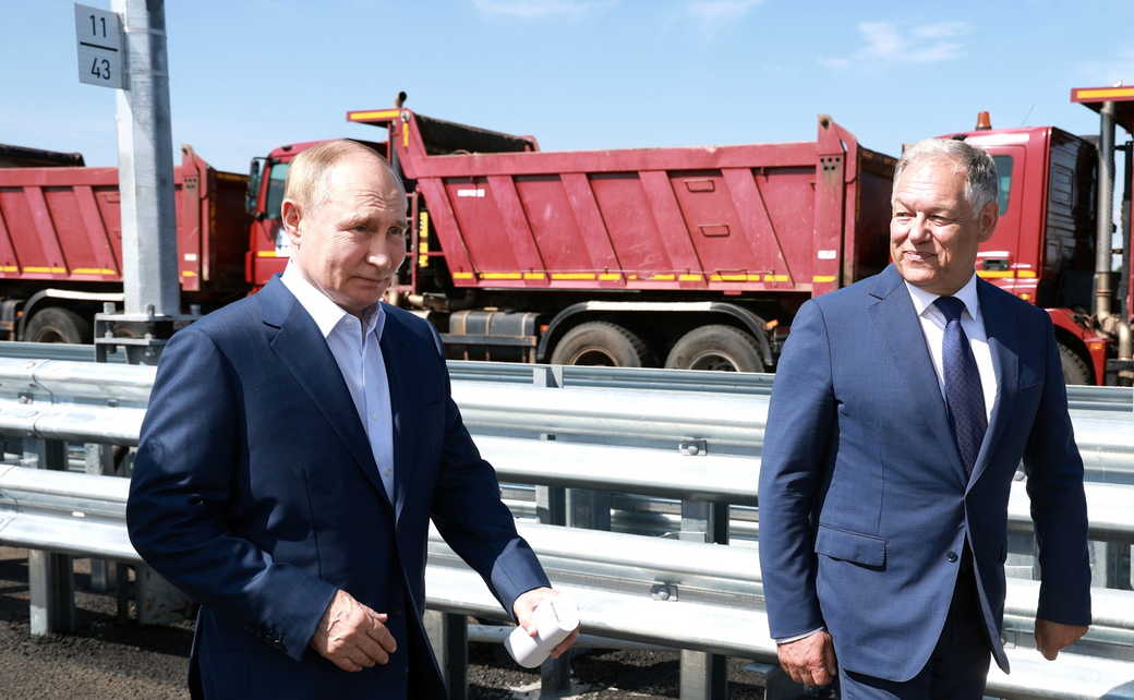 Владимир Путин: Открытие автодорожных обходов Твери и Тольятти