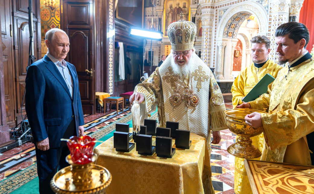 Поздравление Владимира Путина с Рождеством Христовым