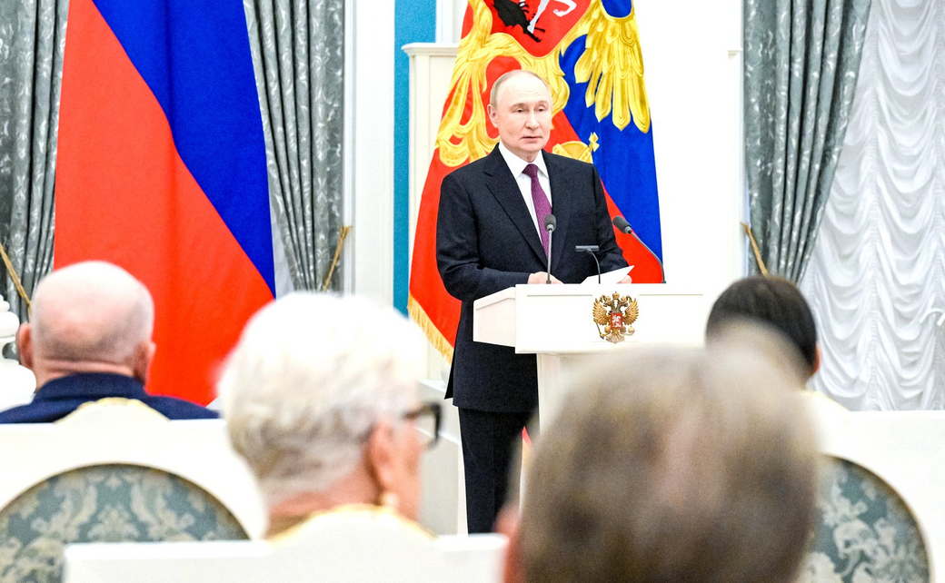 В.Путин: Церемония вручения государственных наград