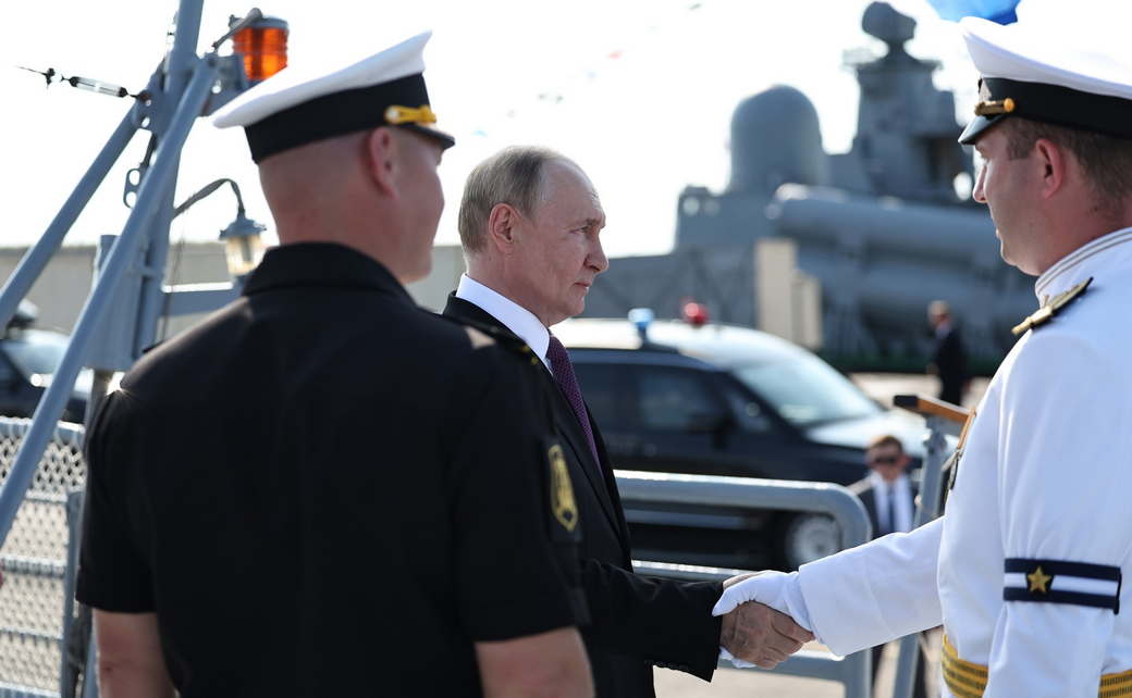 Владимир Путин посетил Кронштадт