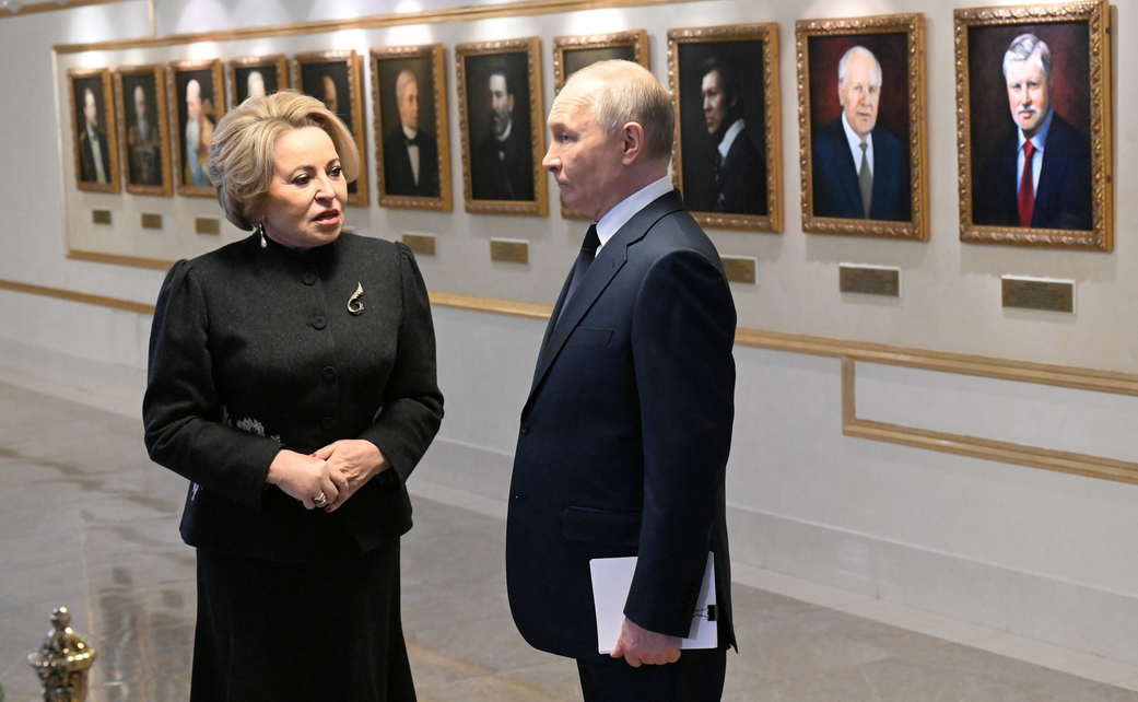 Владимир Путин: Заседание Совета Федерации