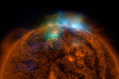 Телескоп NuSTAR показал первый снимок Солнца