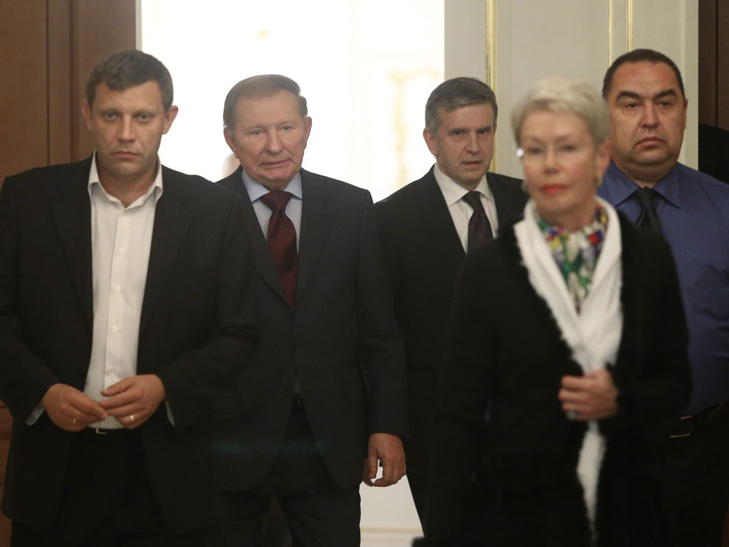 Участники Контактной группы по Украине подписали план действий по прекращению огня