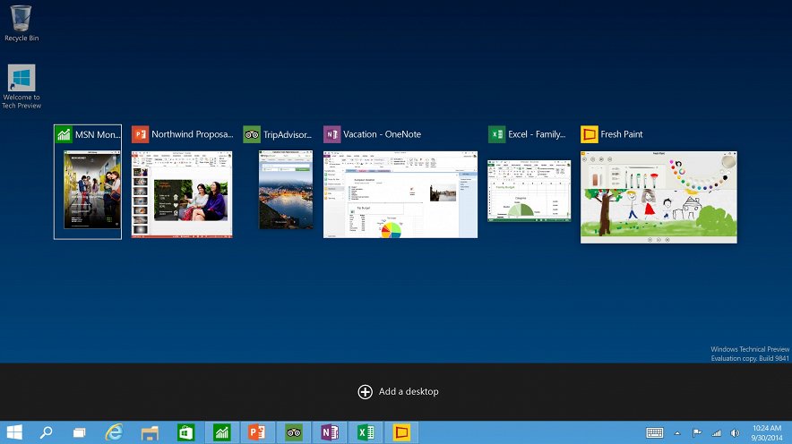 5 главных функций новейшей Windows 10